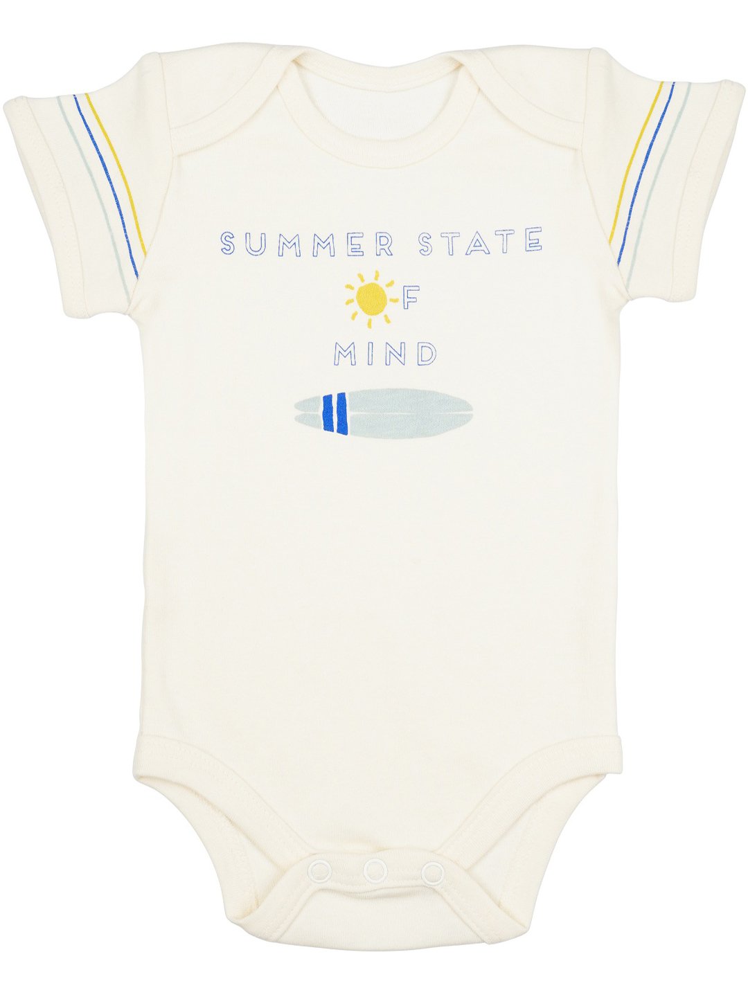 Organic Cotton Bodysuit For Unisex Baby